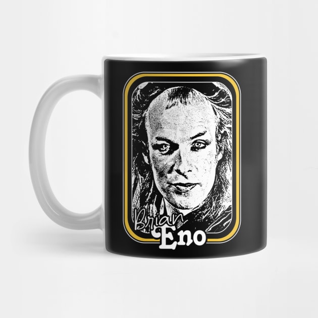 Brian Eno / Retro Fan Art Design by DankFutura